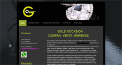 Desktop Screenshot of gold-occasion.com